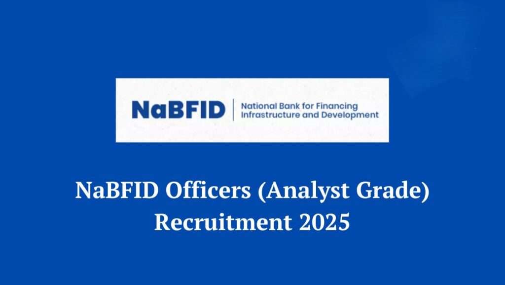 NaBFID Officer Recruitment 2025